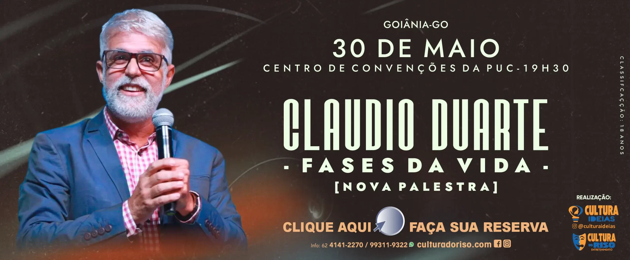 Claudio Duarte | Fases da vida