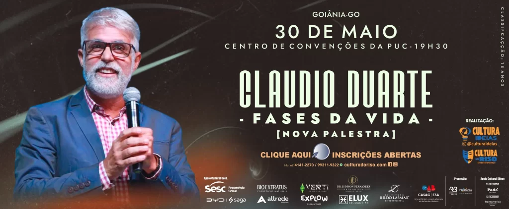 Claudio Duarte | Fases da vida