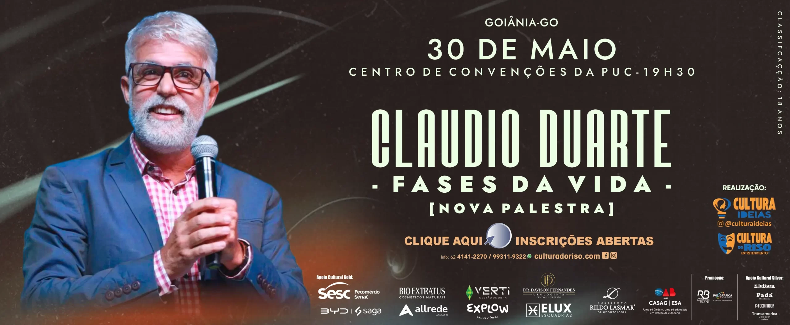 Claudio Duarte | Fases da vida