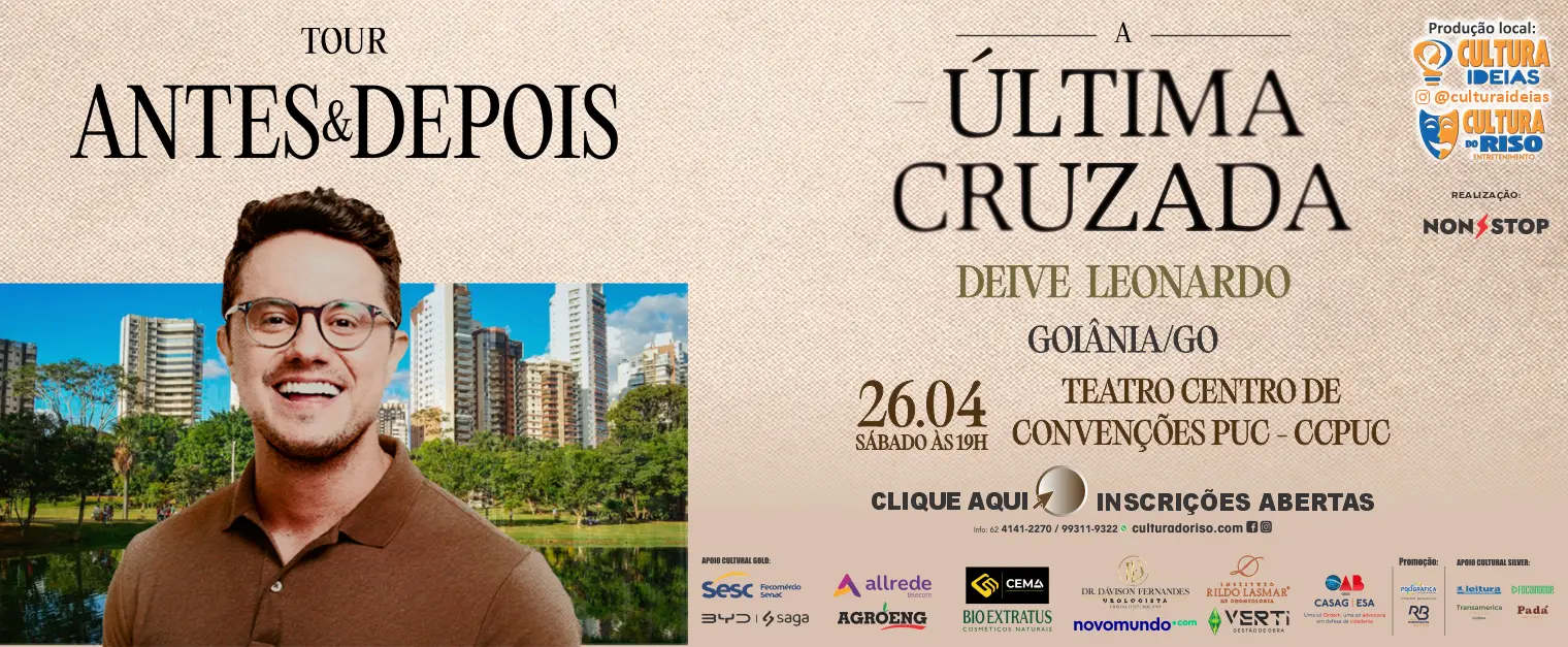 Deive Leonardo | Antes e Depois – A Última Cruzada