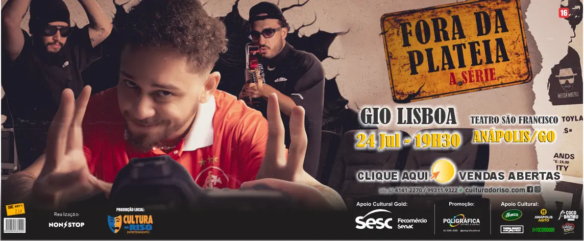 Gio Lisboa | Fora da Plateia