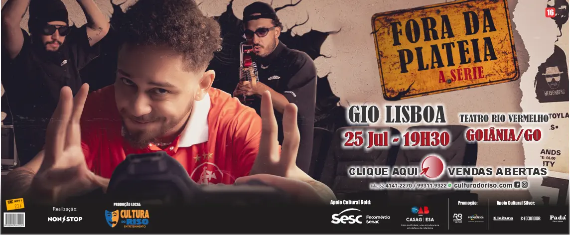 Gio Lisboa | Fora da Plateia