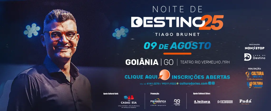 Tiago Brunet | Noite de Destino