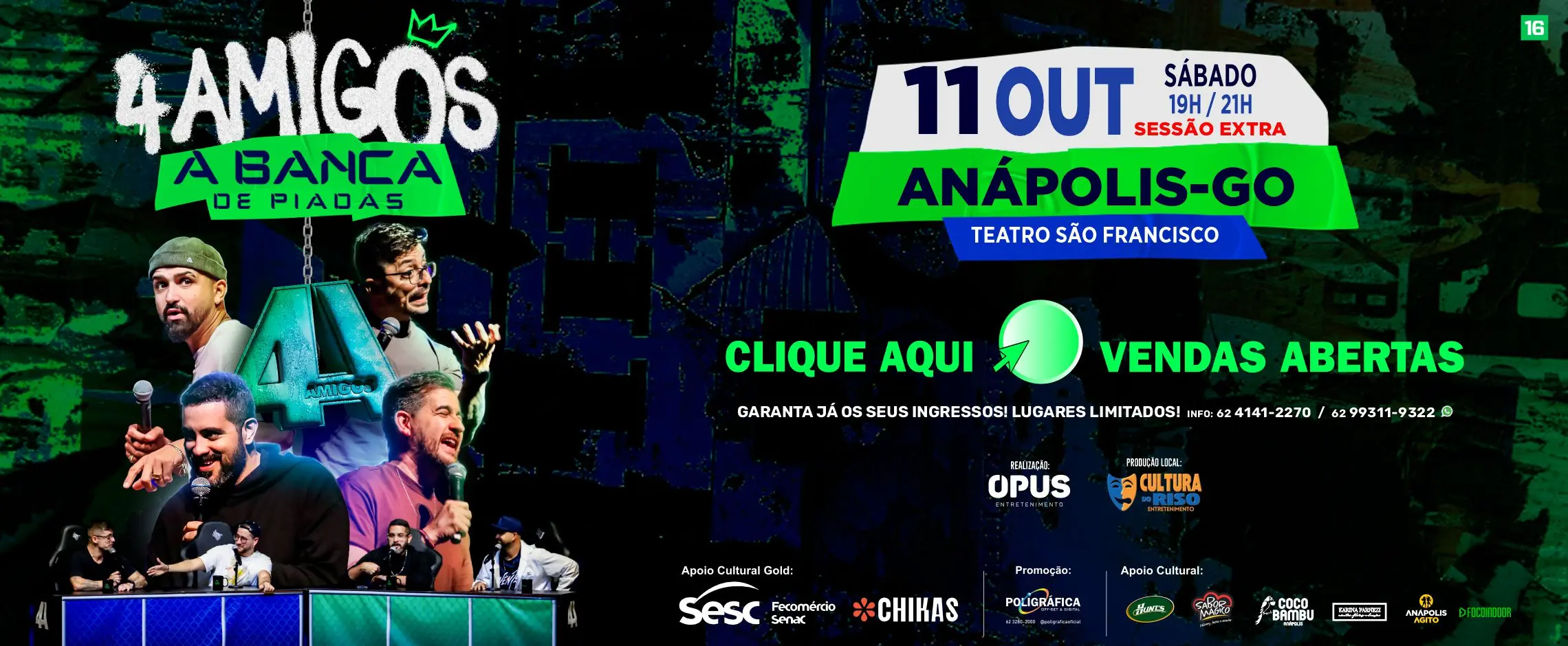 4 Amigos | Novo Show
