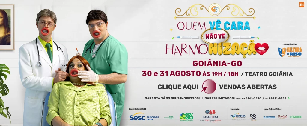 G7 Comédia | Quem Vê Cara Não Vê Harmonização