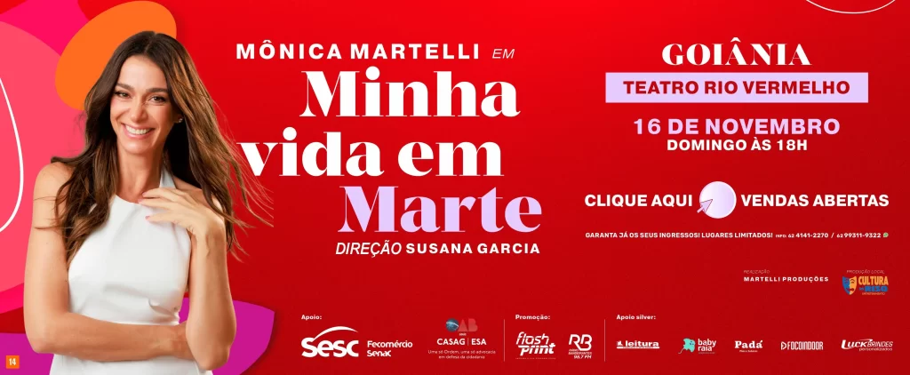 Minha Vida em Marte | Mônica Martelli