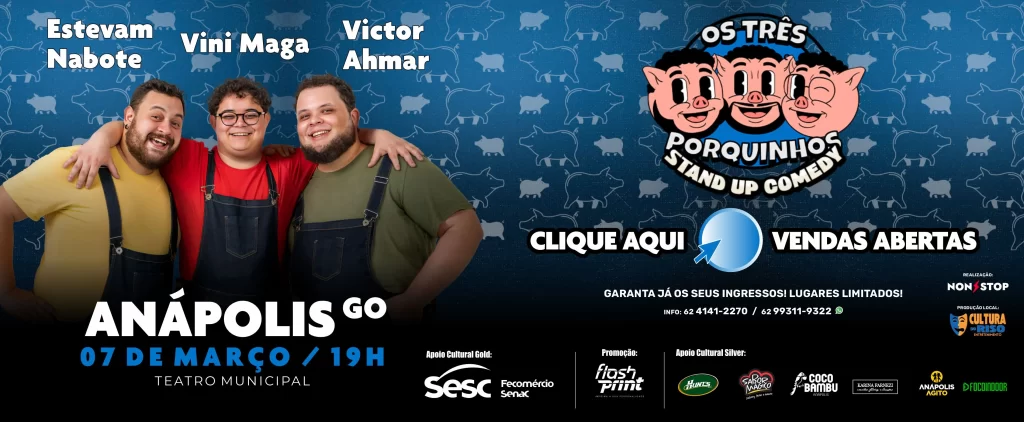 Os Três Porquinhos | Stand Up Comedy