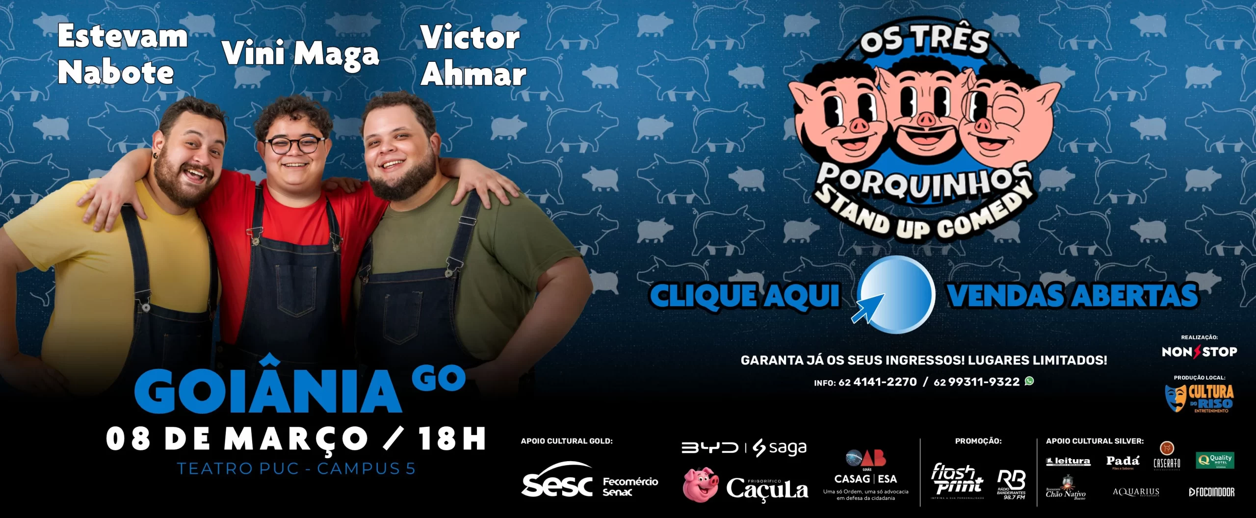 Os Três Porquinhos | Stand Up Comedy