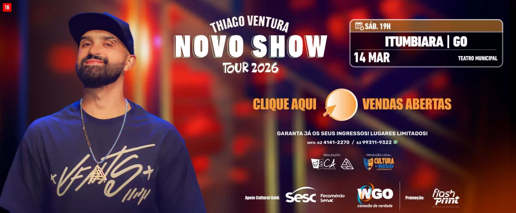 Thiago Ventura | Novo Show 2026