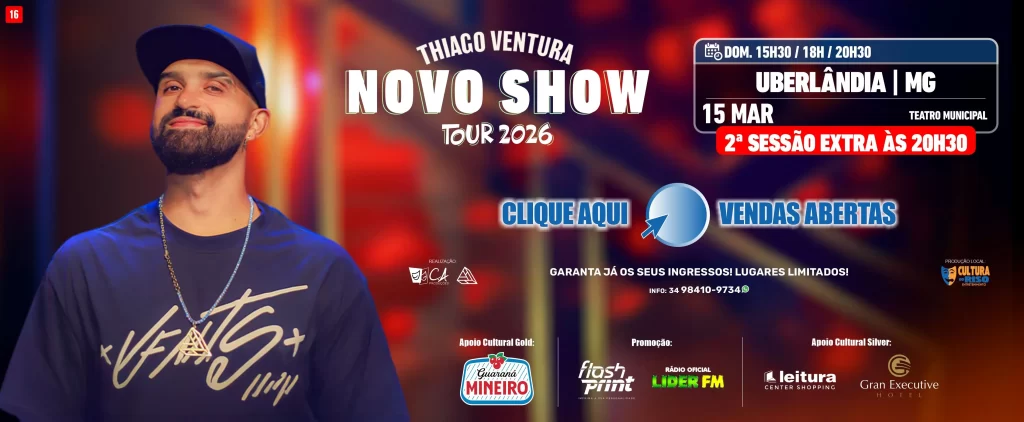 Thiago Ventura | Novo Show 2026