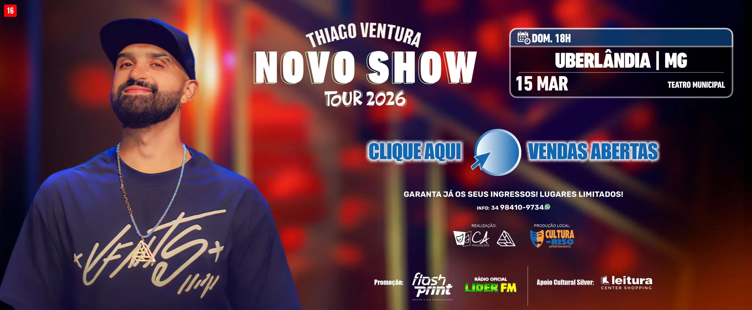 Thiago Ventura | Novo Show 2026