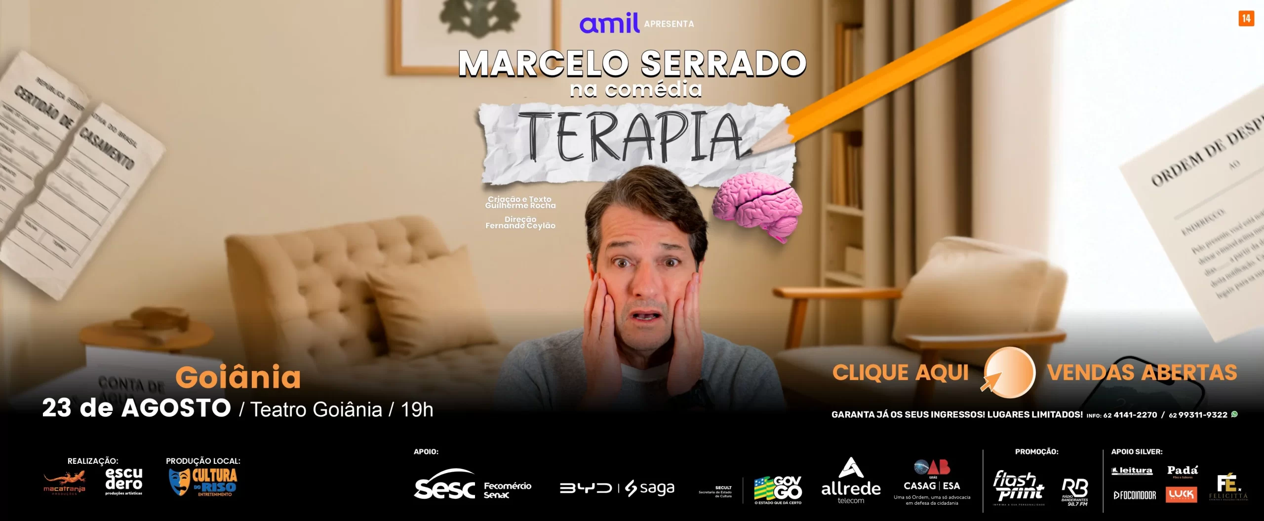 Marcelo Serrado | Terapia – Goiânia