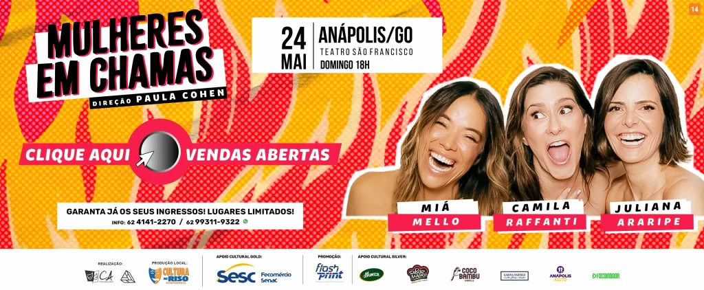 Mulheres em Chamas – Anápolis