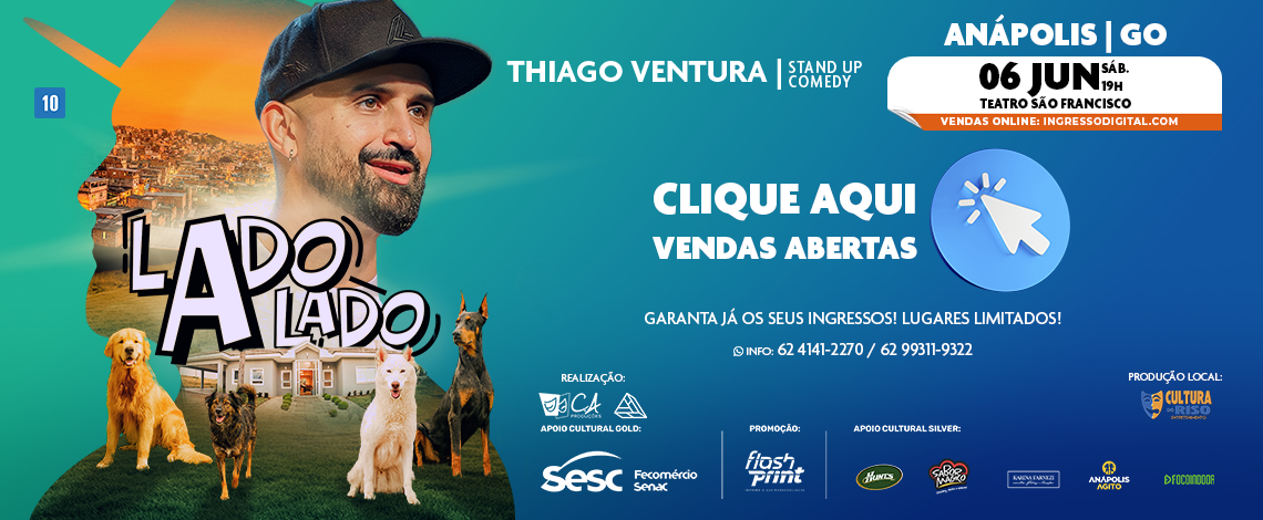 Thiago Ventura | Novo Show 2026 – Anápolis