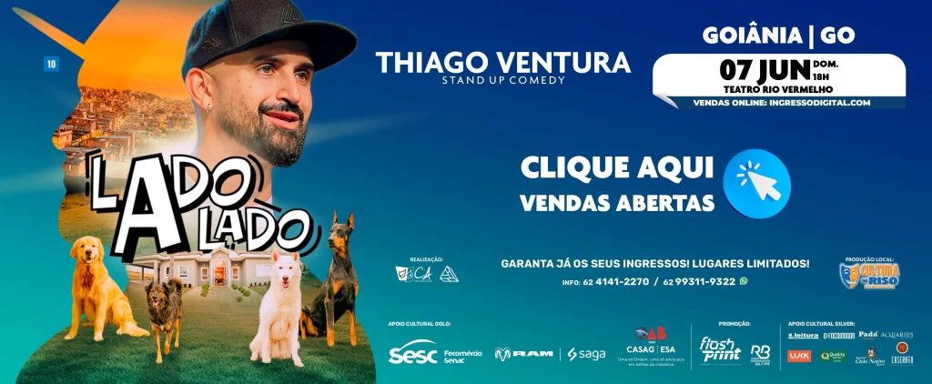 Thiago Ventura | Novo Show 2026 – Goiânia