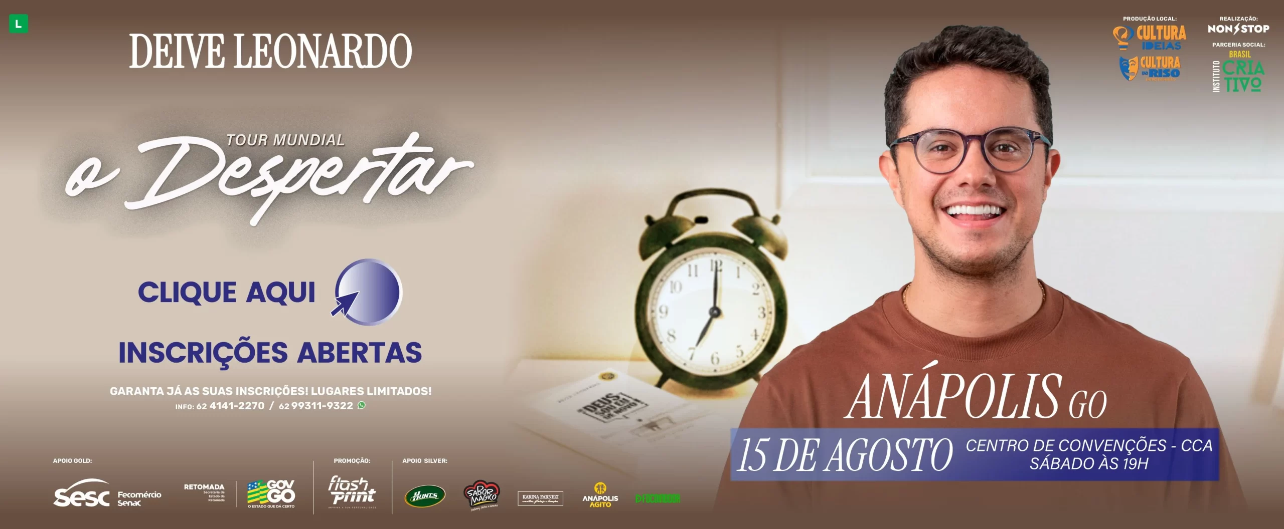 Deive Leonardo | O Despertar – Anápolis