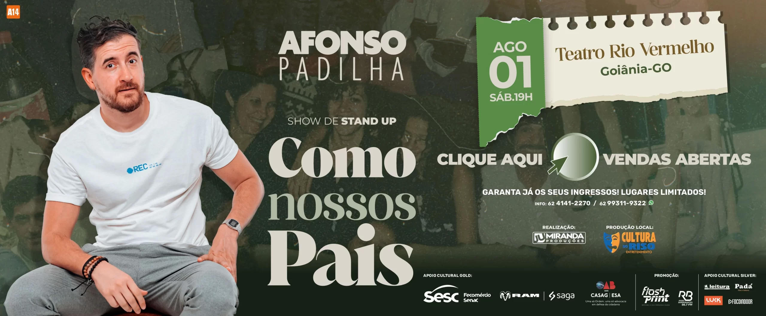 Afonso Padilha | Como Nossos Pais – Goiânia
