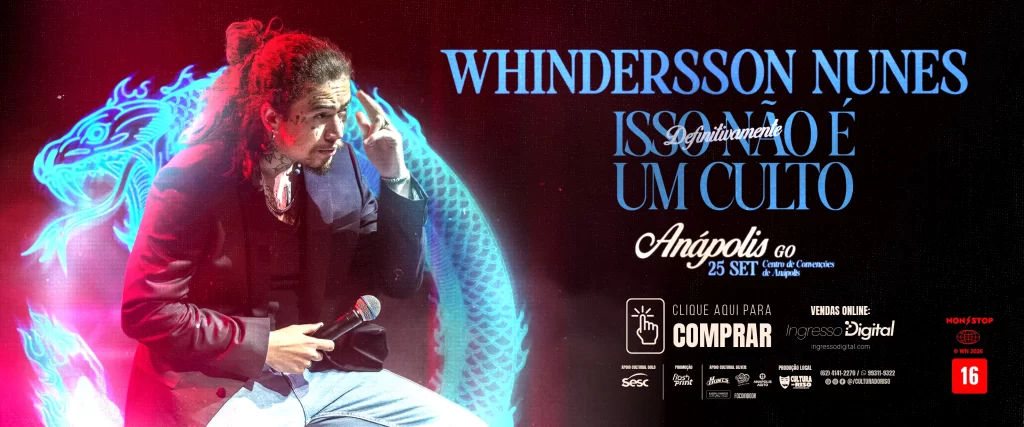 Whindersson Nunes | Isso Definitivamente Não é um Culto – Anápolis