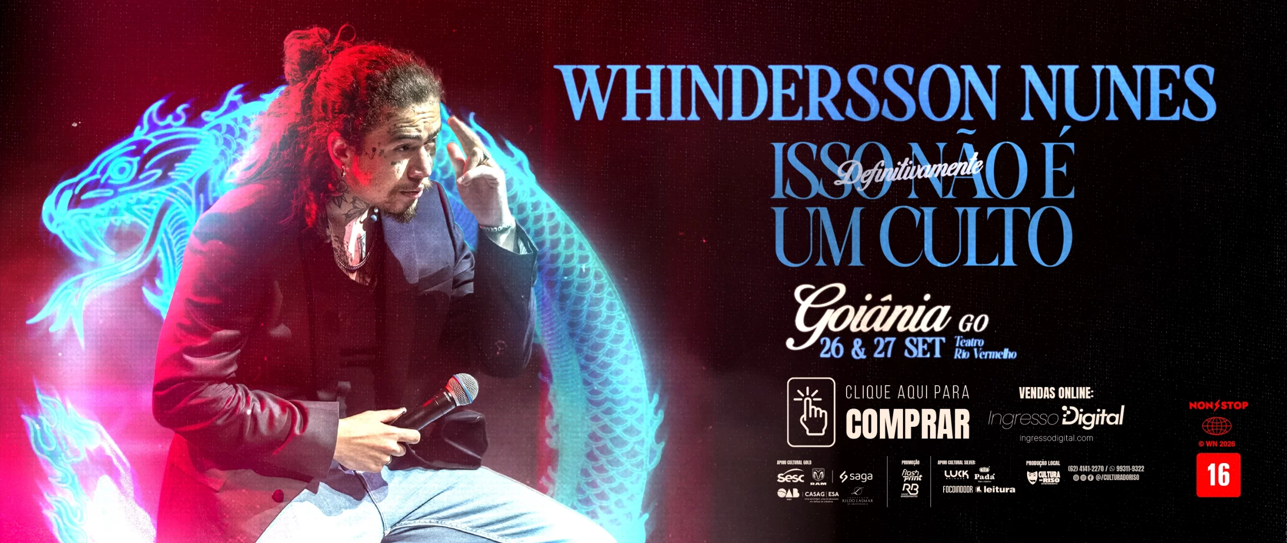 Whindersson Nunes | Isso Definitivamente Não é um Culto – Goiânia
