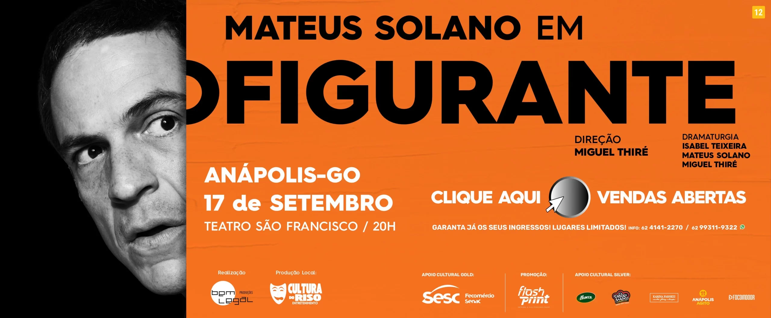 O Figurante | Mateus Solano – Anápolis