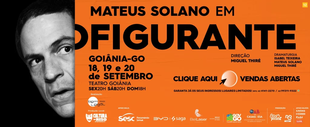 O Figurante | Mateus Solano – Goiânia
