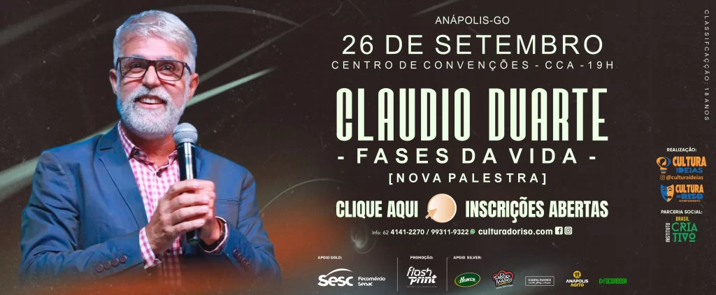 Claudio Duarte | Fases da Vida – Anápolis