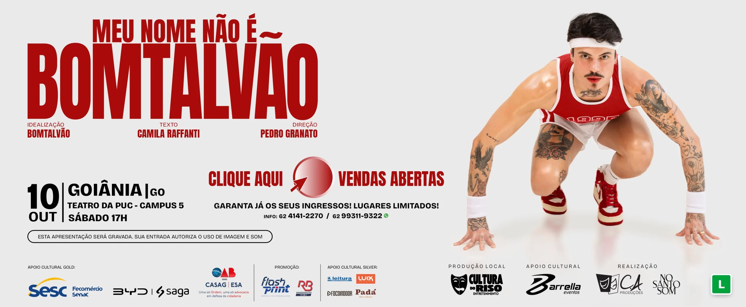 Meu Nome Não é Bomtalvão – Goiânia